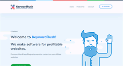 Desktop Screenshot of blog.keywordrush.com