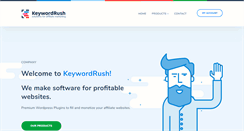 Desktop Screenshot of keywordrush.com